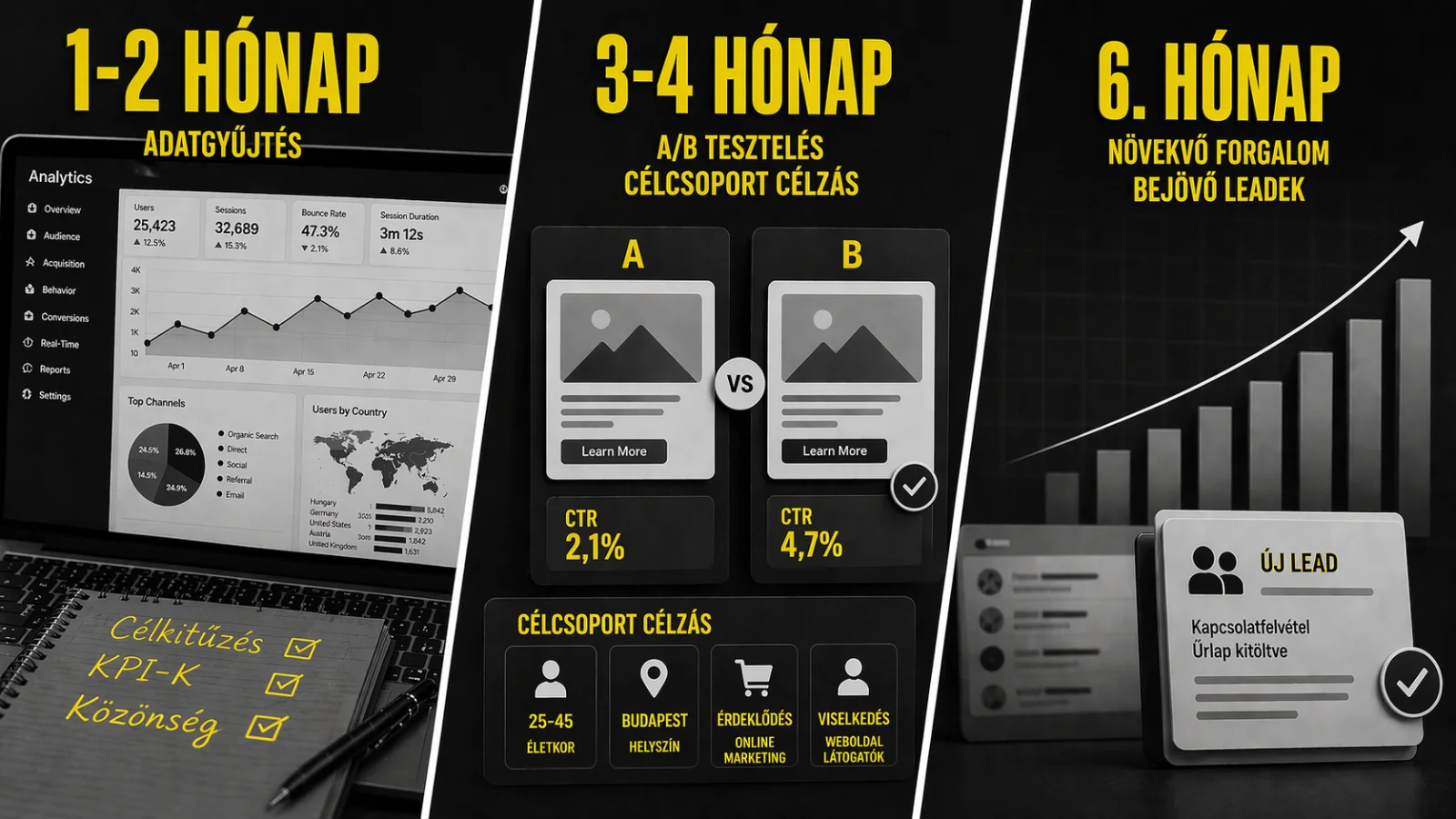Egy ideig úgy tűnik, hogy ez maga a marketing: folyamatos tesztelés, kampányok egymás után, kisebb-nagyobb eredményekkel.